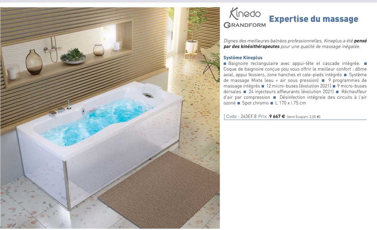 système kineplus, expertise du massage kinedo