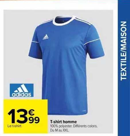 t-shirt homme adidas