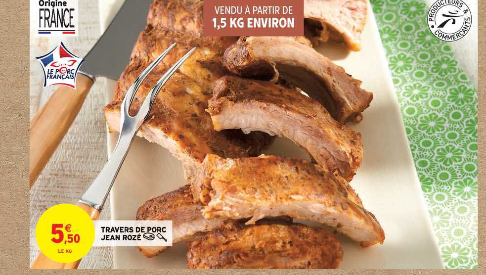 travers de porc jean rozé