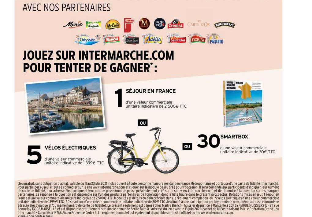 vélos électriques  , séjour en france , smart box