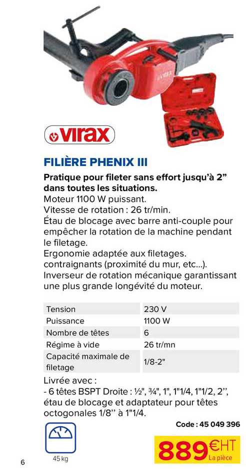 virax filiére phenix III
