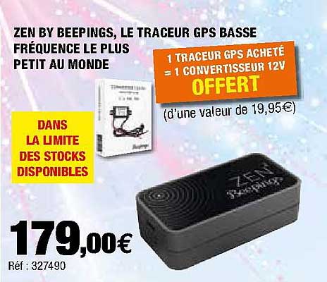 zen by beepings, le traceur gps basse fréquence le plus petit au monde