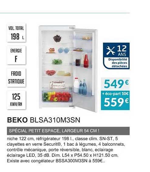 Beko Blsa310m3sn