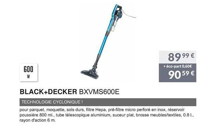 Black+decker Bxvms600e