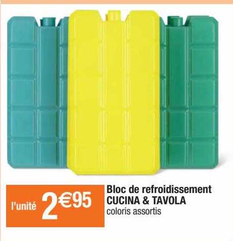 bloc de refroidissement cucina & tavola