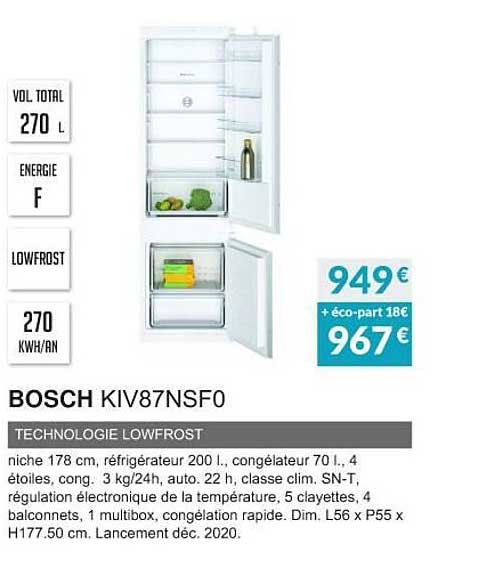 Bosch Kiv87nsf0