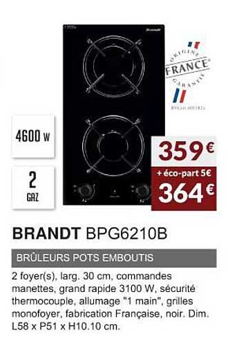 brandt bpg6210b