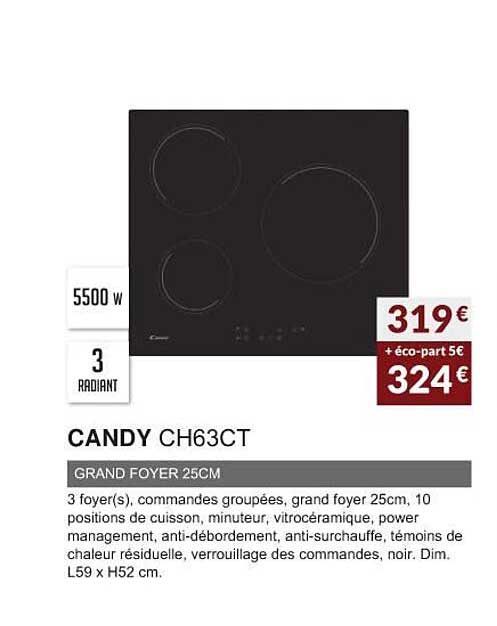 candy ch63ct