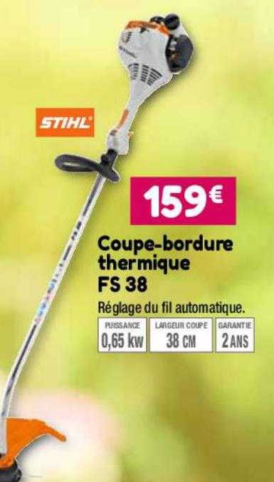 coupe-bordure thermique fs 38 stihl