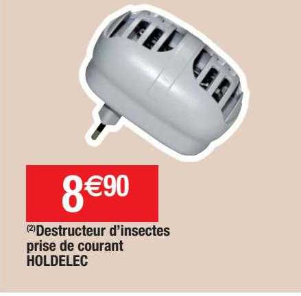 destructeur d'insectes prise de courant holdelec