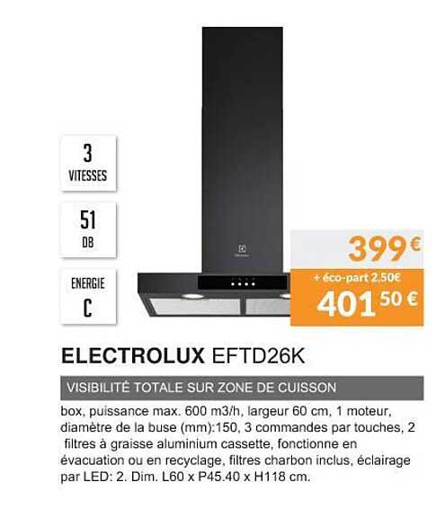 Electrolux Eftd26k