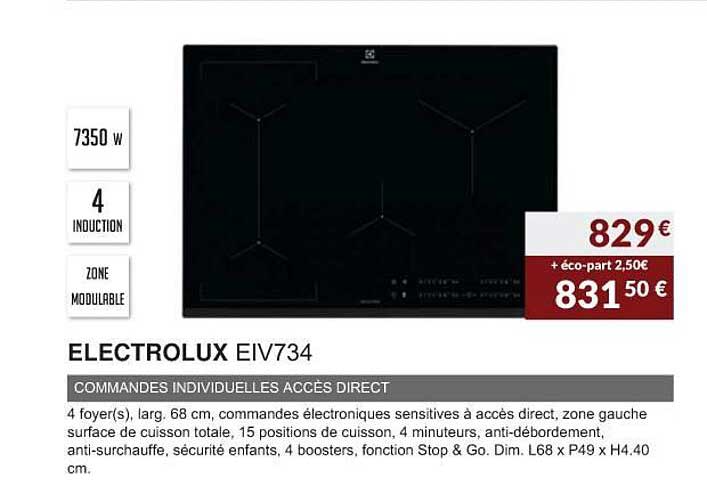 electrolux eiv734