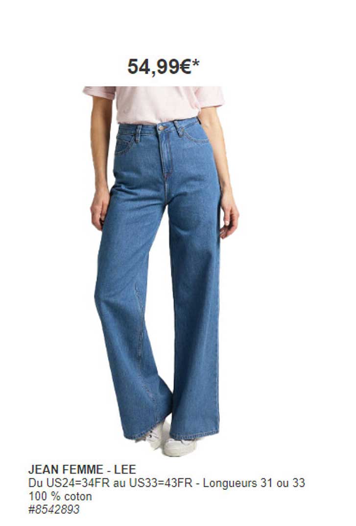 Jean Femme - Lee