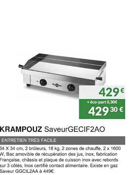 Krampouz SaveurGecif2ao