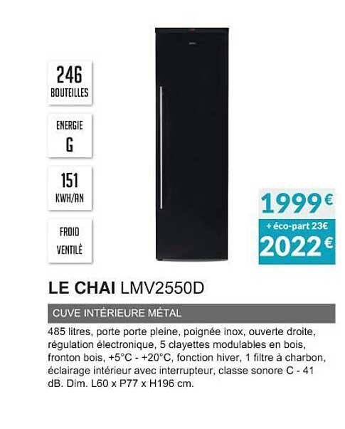 le chai lmv2550d