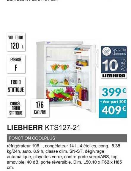 liebherre kts127-21