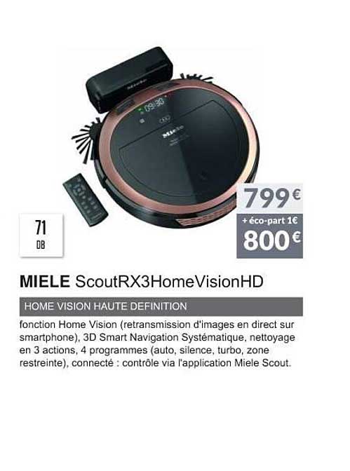 Miele ScoutRX3HomeVisionHD
