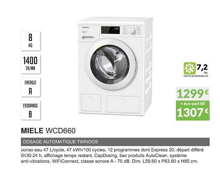 Miele Wcd660