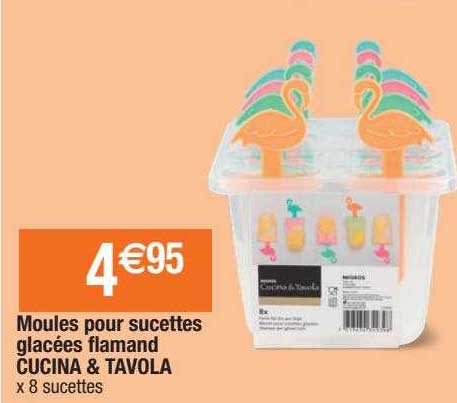 moules pour sucettes glacées flamand cucina & tavola