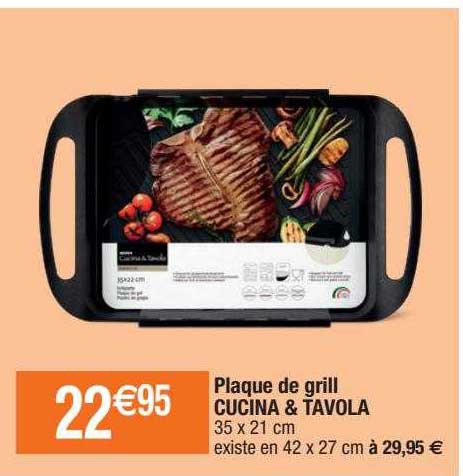 plaque de grill cucina & tavola