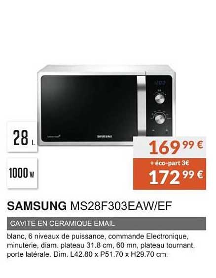 Samsung Ms28f303eaw-ef