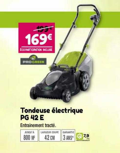 Tondeuse électrique Pg 42 E
