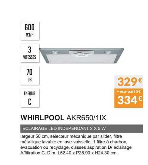 Whirlpool Akr650-1ix