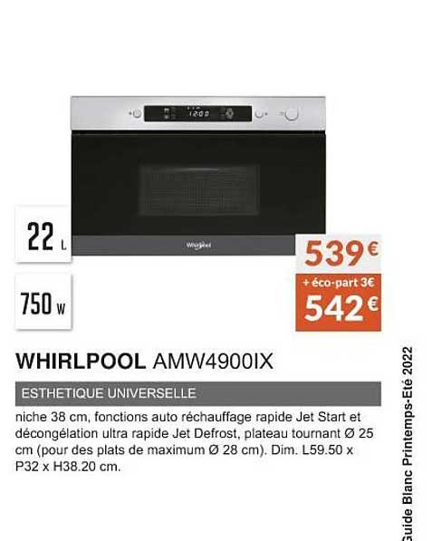 whirlpool amw4900ix