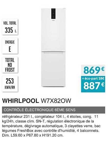 Whirlpool W7x820w