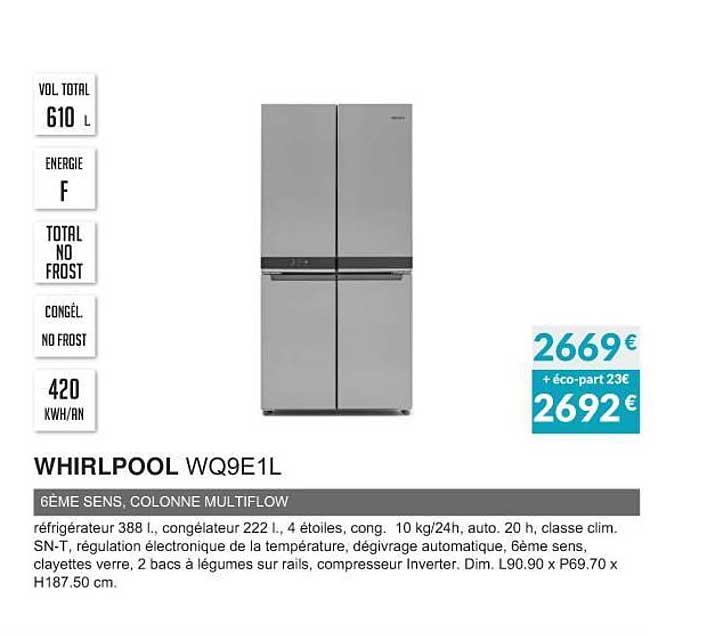 whirlpool wq9e1l