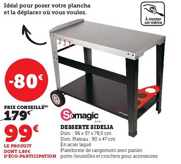 Desserte Sidélia Somagic