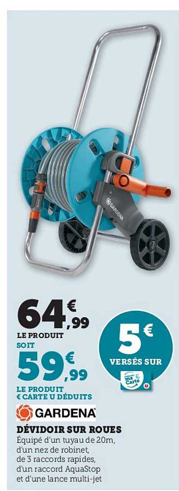Dévidoir Sur Roues Gardena