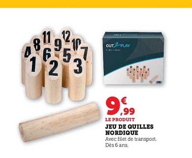 jeu de quilles nordique