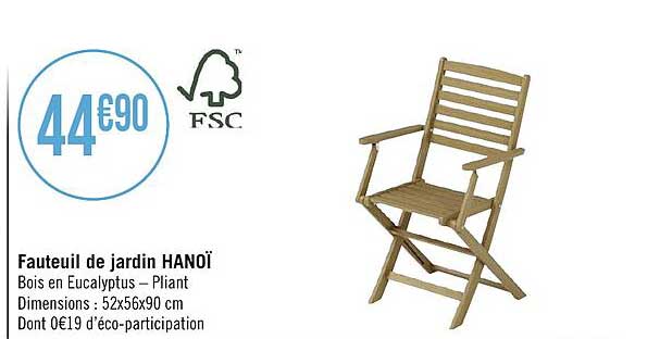 Fauteuil De Jardin Hanoï