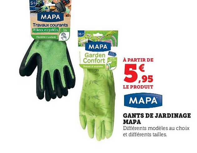 Gants De Jardinage Mapa