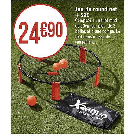 jeu de round net + sac xaeguo