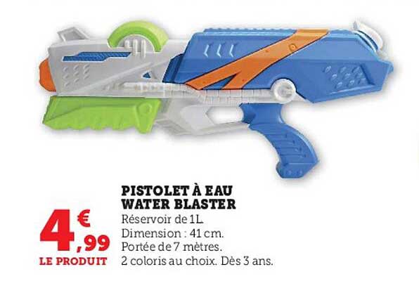 pistolet à eau water blaster