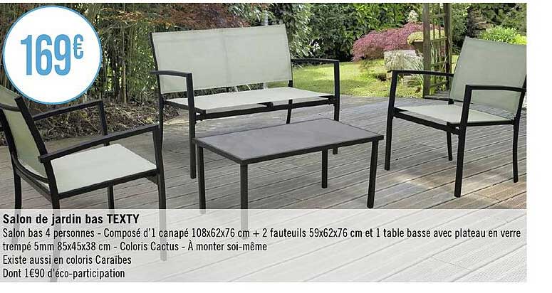 Salon De Jardin Bas Texty