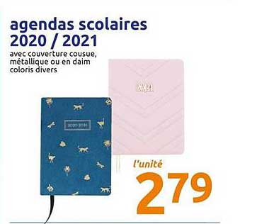 Agendas Scolaires 2020 - 2021