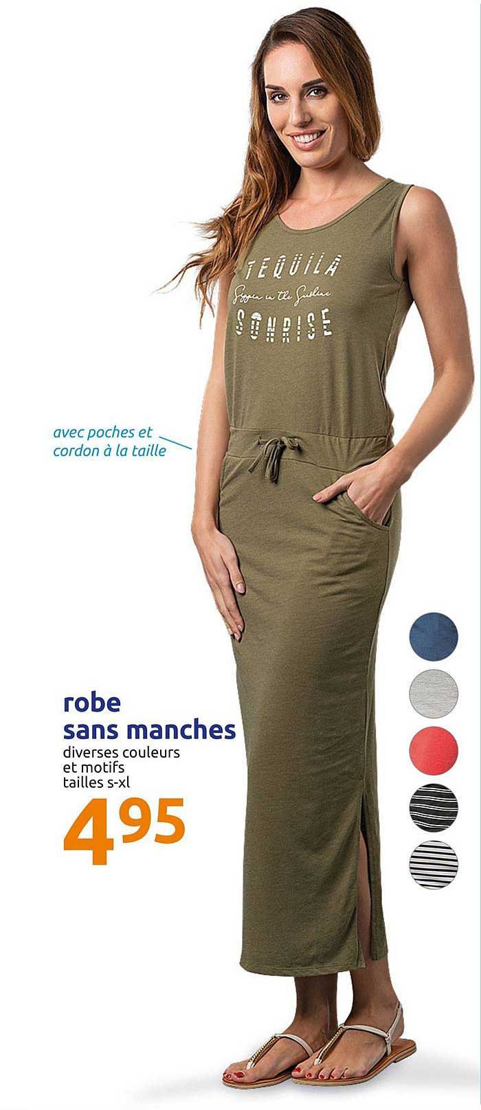 robe sans manches