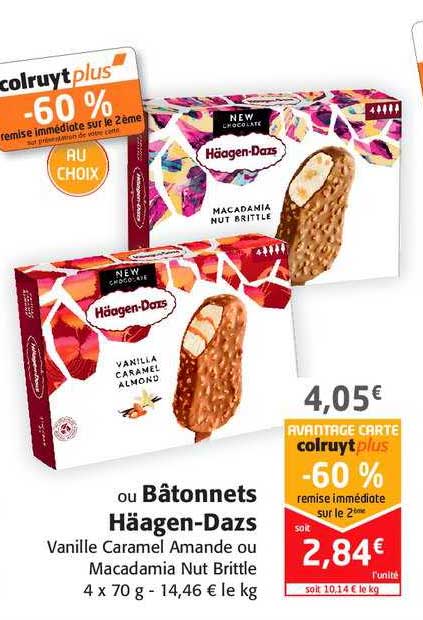 Bâtonnets Häagen-dazs