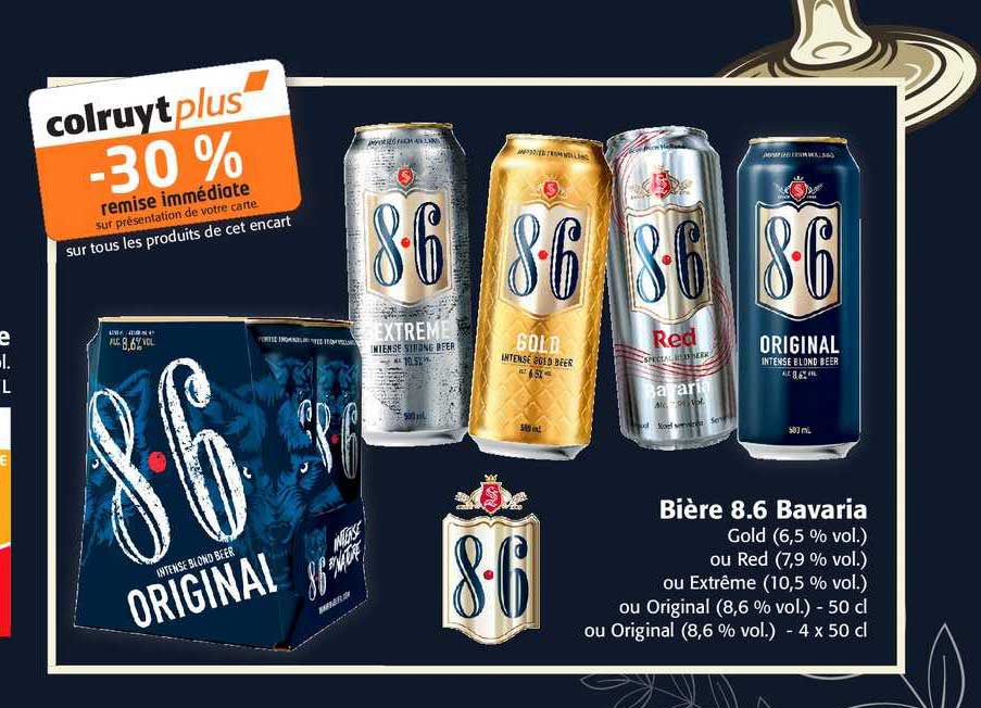 bière 8.6 bavaria