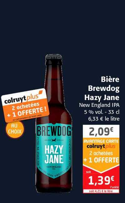 bière brewdog hazy jane