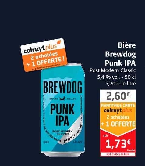 bière brewdog punk ipa