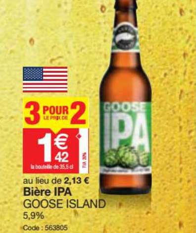 bière ipa goose island