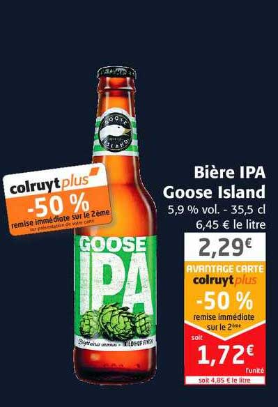 bière ipa goose island