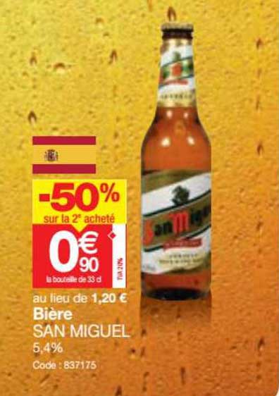 bière san miguel