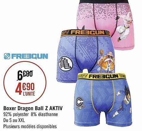 boxer dragon ball z aktiv freegun