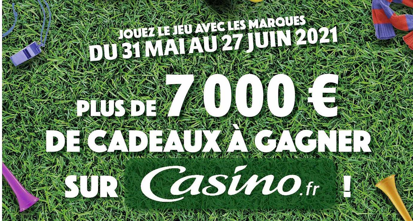 cadeaux à gagner sur casino.fr