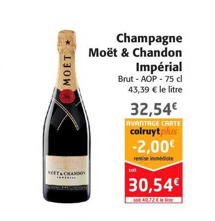champagne moët & chandon impérial